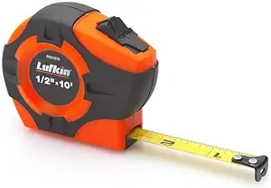 Crescent Lufkin Engineers Tape Measure 1 In. X 25 Ft. Hi-Viz Orange P1000