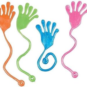 Tuko 20PCS Sticky Hands, Sticky Finger, Kids' Party Favor Sets, Fun Toys, Party Favors, Wacky Fun Stretchy Sticky Hands, Party Favors, Birthday Parties, Toys for Sensory Kids,20PCS