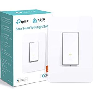 Kasa Smart Light Switch HS200 Single Pole Needs Neutral Wire - White