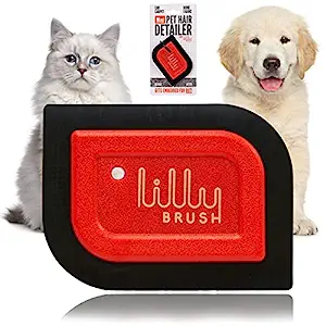 Lilly Brush Mini Pet Hair Detailer Dog Hair Remover Cat Hair Remover Pet Hair Remover