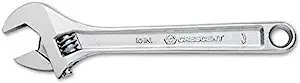 10 in. Chrome Adjustable Wrench