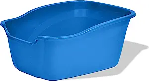 Pureness Large High Sides Cat Litter Box Assorted Colors Vncp2Hs Van Ness Plastic Molding Co
