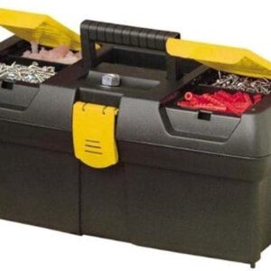 12-1/2 in. Tool Box with Lid Organizers