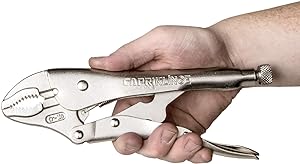 Capri Tools Klinge 10 Curved Jaw Locking Pliers with Wire Cutter