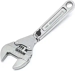 8 in. Ratcheting Flex Adjustable Wrench
