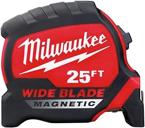 Milwaukee 25 Wide Blade Magnetic Tape Measure 48-22-0225M