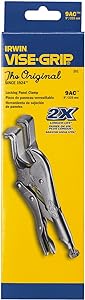 Irwin Vise Grip VGP9AC 251 Vise-Grip 9AC 9-Inch Locking Panel Clamp