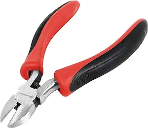 Powerbuilt 4 Inch Mini Diagonal Pliers - 640412