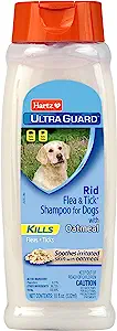 Hartz UltraGuard Rid Flea and Tick Oatmeal Shampoo for Dogs 18oz