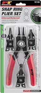 Performance Tool 5 Piece Comb Snap Ring Plier Set
