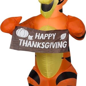 Gemmy 3.5' Airblown Inflatable Harvest Tigger Disney