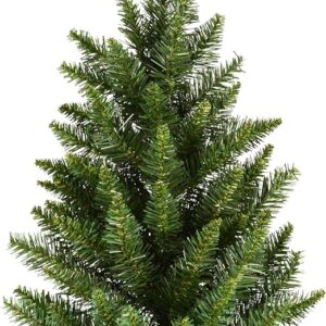 Vickerman 2' Camdon Fir Half Artificial Christmas Wall Tree, Unlit - Faux Half Christmas Tree - Seasonal Indoor Home Wall Decor