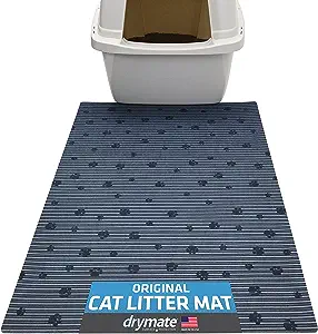 Drymate Cat Litter Mat Large Gray