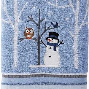 SKL Home Winter Friends Bath Towel, Blue